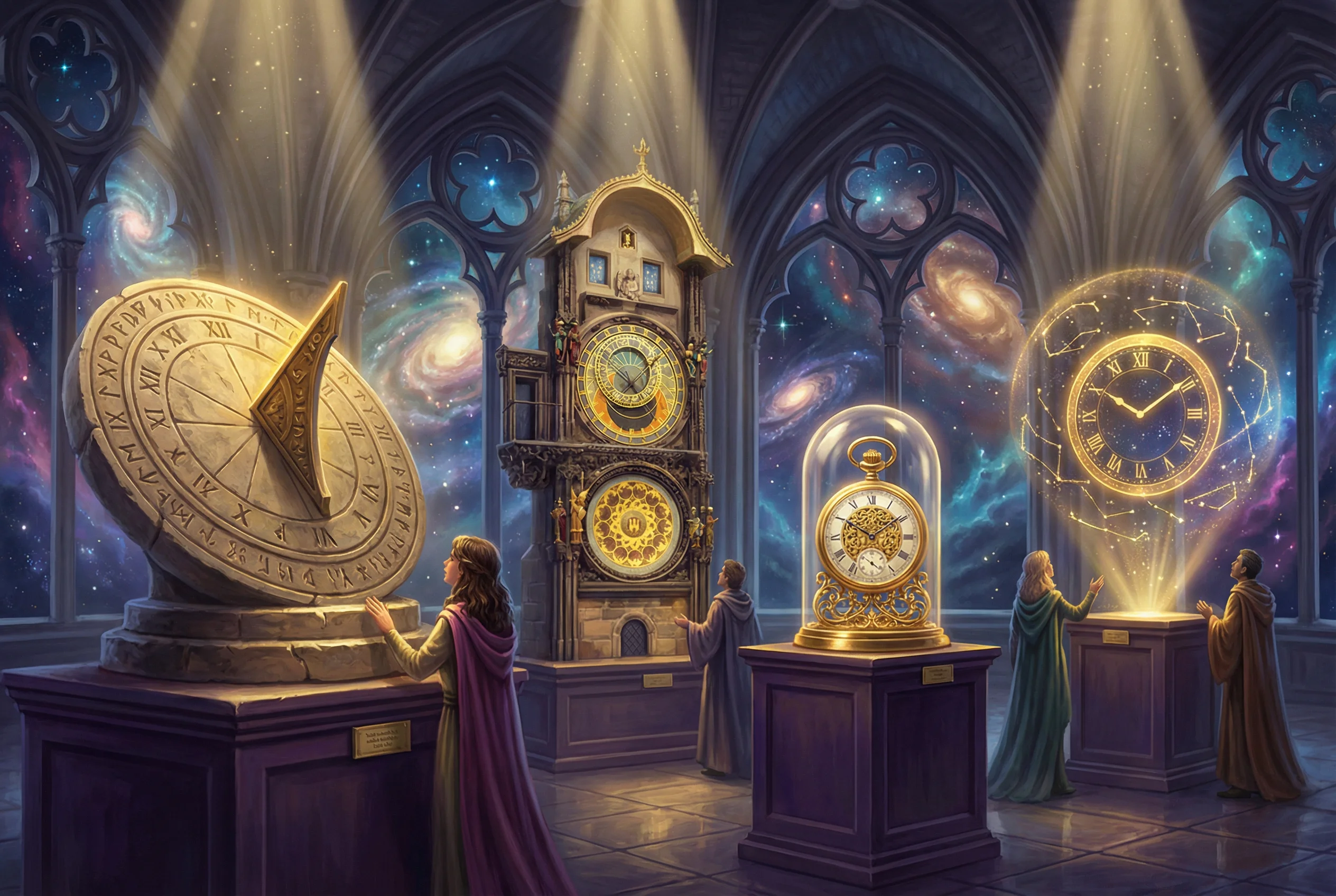 古典时钟收藏 - 象征 3d福彩 的时间印记